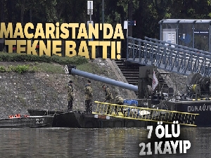 Macaristan'da tekne battı: 7 ölü, 21 kayıp