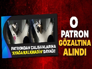 Dayakçı patron serbest bırakıldı