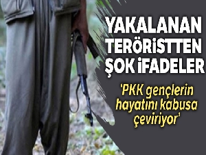 Yakalanan terörist: 'Dağda iffetten eser kalmadı'