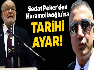 Sedat Peker'den Temel Karamollaoğlu'na tarihi ayar!