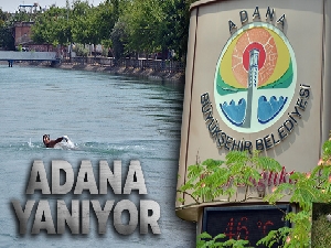 Adana yanıyor! 46 dereceyi gördü