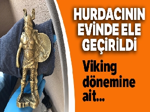Hurdacının ikametinde tarihi eser
