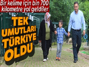 Bir kelime için bin 700 kilometre yol geldiler