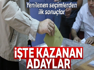 Yusufeli ve Keskin'de AK Parti Honaz'da CHP kazandı!