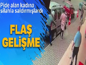 Pide kuyruğundaki kadına silahlı saldırının failleri yakalandı