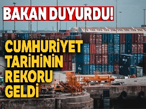 Bakan Pekcan açıkladı! İhracatta rekor gerçekleşti