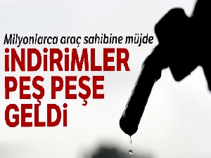 Benzin ve otogazda indirim