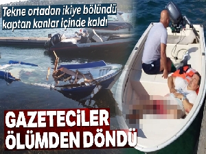 Muğla'da gazeteciler ölümden döndü