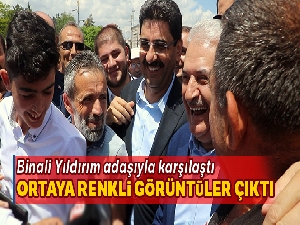 Binali Yıldırım adaşıyla karşılaştı, esprileri peş peşe sıraladı