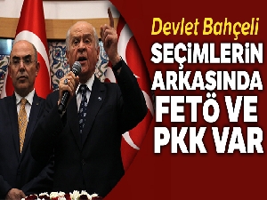 MHP Lideri Bahçeli partililerle bayramlaştı