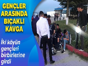 Gençler arasında bıçaklı kavga: 9 yaralı