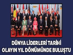 Dünya liderleri Normandiya Çıkarması'nın 75. yıl dönümü törenlerine katıldı