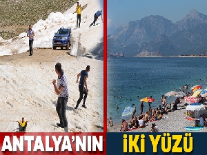 Antalya'nın iki yüzü