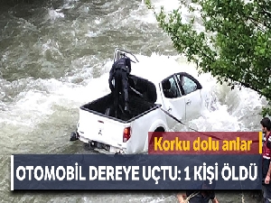 Trabzon'da araba dereye uçtu: 1 ölü, 2 yaralı