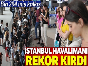 İstanbul Havalimanı'nda bayram yoğunluğu