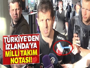 Türkiye'den İzlanda'ya Milli Takım notası
