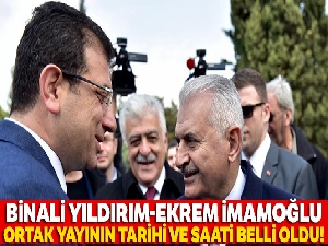 Binali Yıldırım ve Ekrem İmamoğlu, 16 Haziran'da bir araya gelecek