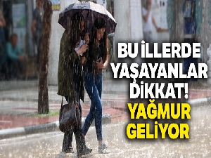 Bu illerde yaşayanlar dikkat! Yağmur geliyor  |Salı günü hava durumu raporu