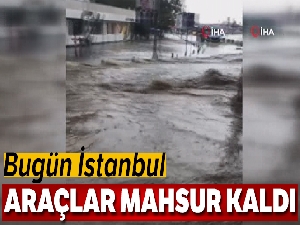 Pendik'de yoğun yağış