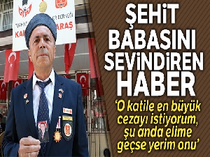 Kıbrıs gazisi şehit babasını sevindiren haber