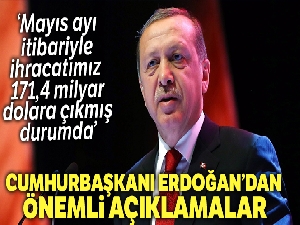 Cumhurbaşkanı Erdoğan: 'İhracatçılarımız döviz alırken binde 1'lik kambiyo vergisi ödemeyecek'