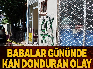 Baba ile oğlu arasındaki tartışma hastanede bitti