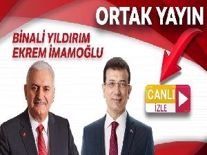 Binali Yıldırım ve Ekrem İmamoğlu tarihi yayında sorulara cevap verdi