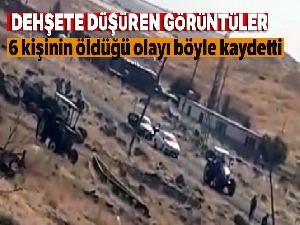 6 kişinin öldüğü olayın görüntüleri ortaya çıktı
