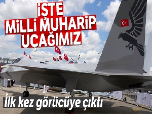 Milli Muharip Uçak ilk kez sergileniyor