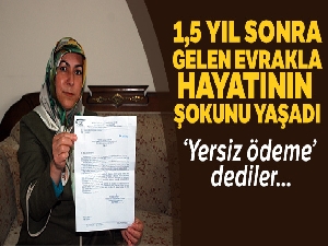 SGK 1,5 yıl sonra 'yersiz ödeme' dedi ve 23 bin 989 lira borç çıkarttı