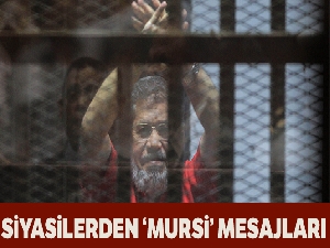 Siyasilerden 'Mursi' mesajları