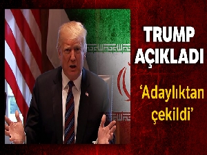 Trump, Shanahan'in adaylıktan çekilmek istediğini duyurdu