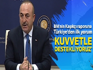 BM'nin Kaşıkçı raporuna Türkiye'den ilk yorum