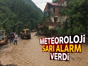 Meteoroloji Trabzon için sarı alarm verdi