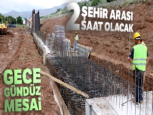 Yüksek Hızlı Tren Projesinde gece gündüz mesai