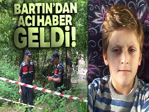 Bartın'da selde kaybolan çocuğun cansız bedenine ulaşıldı