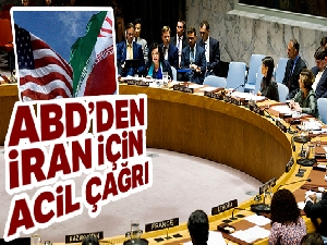ABD, BMGK'yı İran konusunda acil toplantıya çağırdı