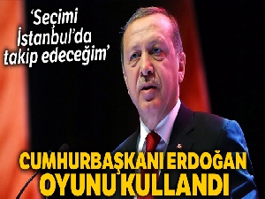 Cumhurbaşkanı Erdoğan: 'İstanbul seçmeni İstanbul için en isabetli kararı verecektir diye düşünüyorum'