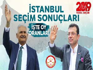 23 Haziran 2019 İstanbul Seçim Sonuçları