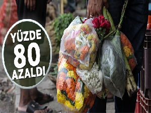 Poşet kullanımı yüzde 80 azaldı