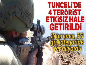 Başlarına 1 milyon 500 bin TL ödül konulmuştu, 4'ü de öldürüldü