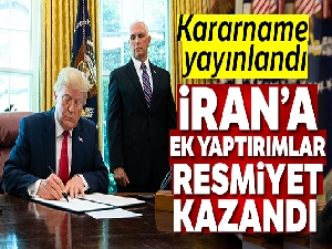 ABD'nin yeni yaptırımları İran'ın dini lideri Hamaney'i hedef alıyor