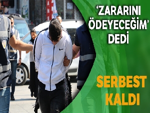 Çaldığı parayı 10 gün içinde ödeyeceğini söyleyince serbest bırakıldı