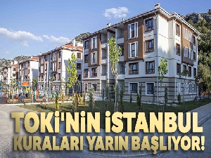 TOKİ'nin İstanbul kuraları yarın başlıyor