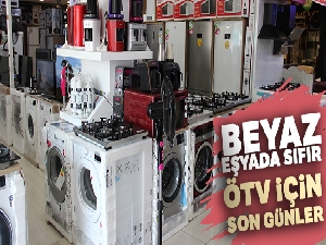 Beyaz eşya satıcıları ‘sıfır ÖTV devam etsin' istiyor