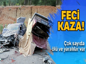 Fethiye'de feci kaza: 2 ölü, 6 yaralı