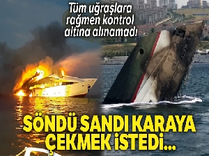 Mürettebatın söndü sandığı alevler yatı batırdı