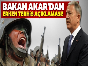 Bakan Akar: 'Terhis işlemlerinin aksaksız, eksiksiz gerçekleşmesi için çalışmalar sürüyor'