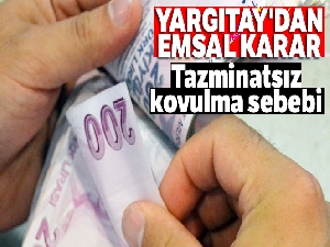Yargıtay'dan emsal karar: Kasa açığı tazminatsız kovulma sebebi