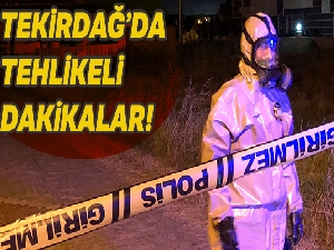 Tekirdağ'da 20 tonluk formik asit tankı patladı